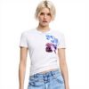 T-shirt Femme Desigual Imprimé Floral Manches Courtes