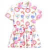 Robe fille Desigual imprimé Arty manches courtes