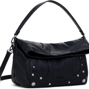 Sac bandoulière Desigual brodé recyclé femme élégant-0