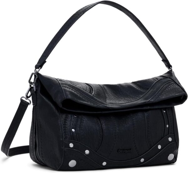 Sac bandoulière Desigual brodé recyclé femme élégant-0