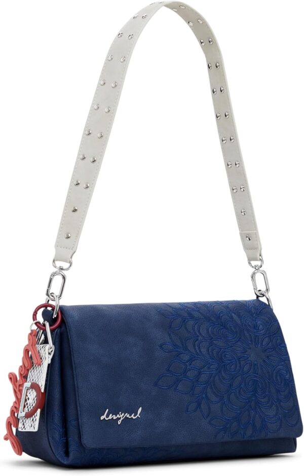 Sacs bandoulière femme Desigual Borsa Donna Bleu Uni-0