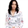 Chemise boutonnée Desigual Femme Imprimé Arty Coupe Regular