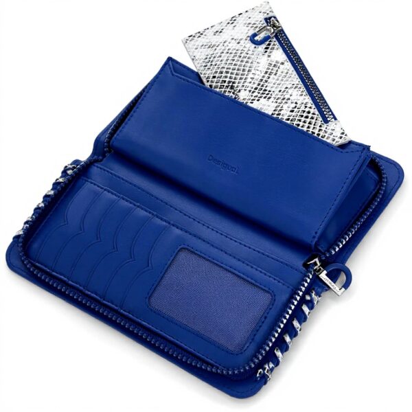 Portefeuille femme Desigual Fiona cuir RFID compact