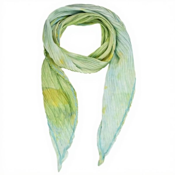 Foulard Desigual Efortless Diamond Wrinkled Antic Green