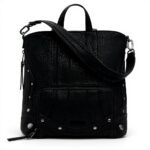 Sac à dos femme Desigual mini broderie patch cuir PU