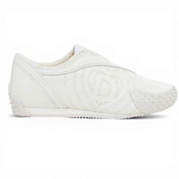 Ballerines Desigual Femme Blanc Uni Lacets Logo Brodé