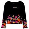 T-shirt manches longues fille Desigual noir tricot 12 ans