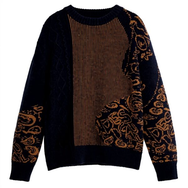 Sweatshirt Desigual Homme Paisley Bleu Survêtement