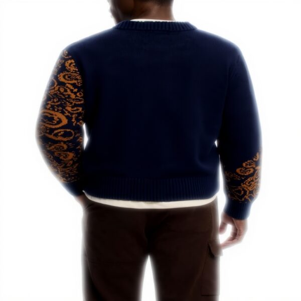 Sweatshirt Desigual Homme Paisley Bleu Survêtement