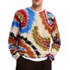 Sweatshirt homme Desigual Paisley marron confortable