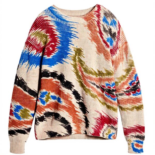 Sweatshirt homme Desigual Paisley marron confortable