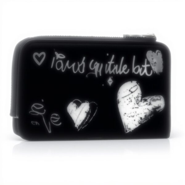 Portefeuille Desigual Mone Seshat Emma 2.0 Noir Cuir RFID