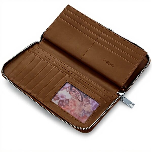 Portefeuille Desigual Mone Yankee Fiona cuir RFID femme