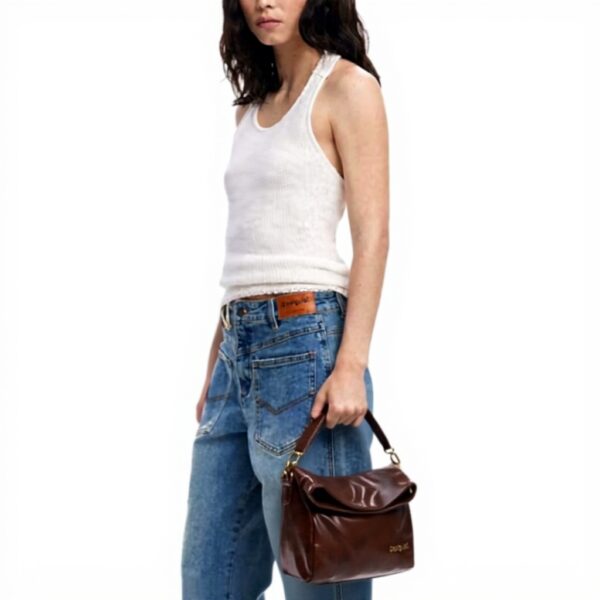 Desigual Reprise Choco Valenti Sac Bandoulière PU Femme