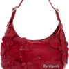 Sac bandoulière Desigual Reprise Red Valentine Carmine-0