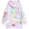 Robe fille Desigual imprimé Arty coupe ample capuche