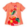 Robe fille Desigual imprimé floral coupe regular manches