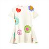 Robe fille Desigual floral manches courtes bébé 0-24m