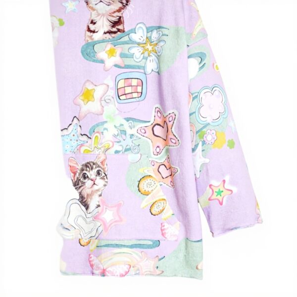 Robe fille Desigual imprimé Arty coupe ample capuche