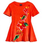 Robe fille Desigual imprimé floral coupe regular manches