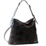 Sac à dos Desigual Jersey 2.0 Stencil Flocado Mini Chocolat