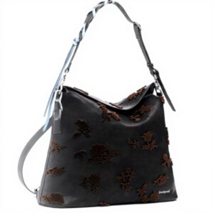 Sac à dos Desigual Jersey 2.0 Stencil Flocado Mini Chocolat