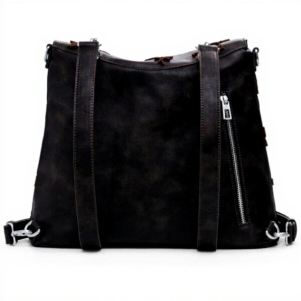 Sac à dos Desigual Jersey 2.0 Stencil Flocado Mini Chocolat