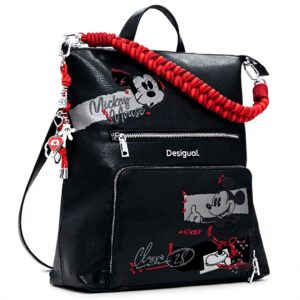 Sac à dos femme Desigual Mickey Rock Pretoria 2.0 noir