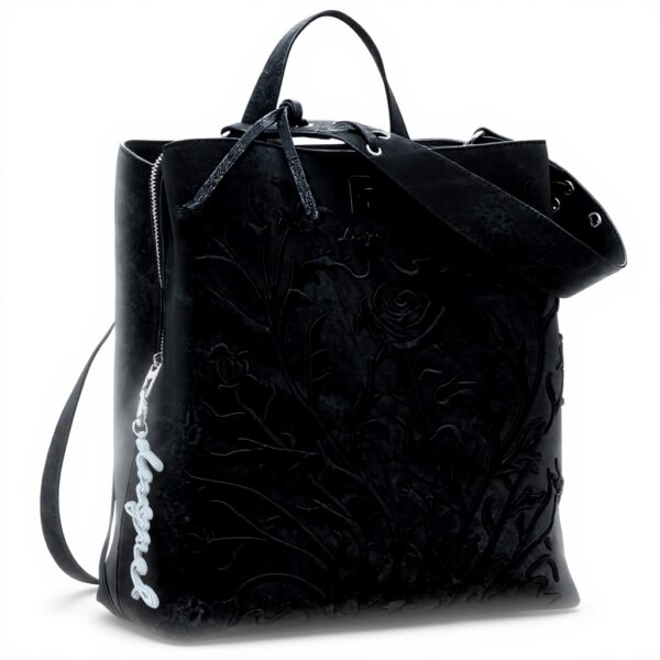 Sac à dos femme Desigual Romeo Floral Sumy Mini noir