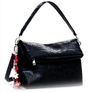 Sac bandoulière Desigual All Mickey Loverty 4.0 Noir recyclé