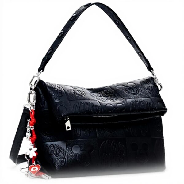 Sac bandoulière Desigual All Mickey Loverty 4.0 Noir recyclé