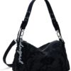 Sac bandoulière Desigual Bergamo Floral Noir femme-0