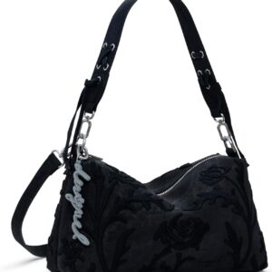 Sac bandoulière Desigual Bergamo Floral Noir femme-0