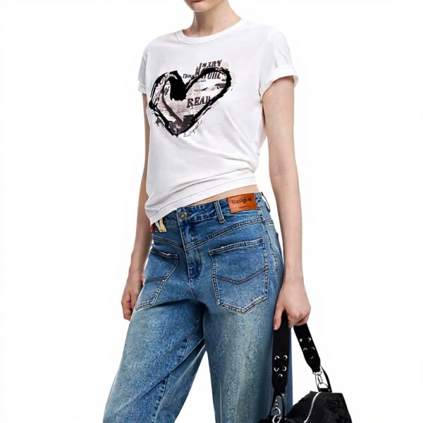 Sac bandoulière Desigual Bergamo Floral Noir femme