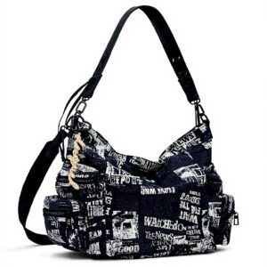 Sac bandoulière Desigual Arica Noir Matière recyclée