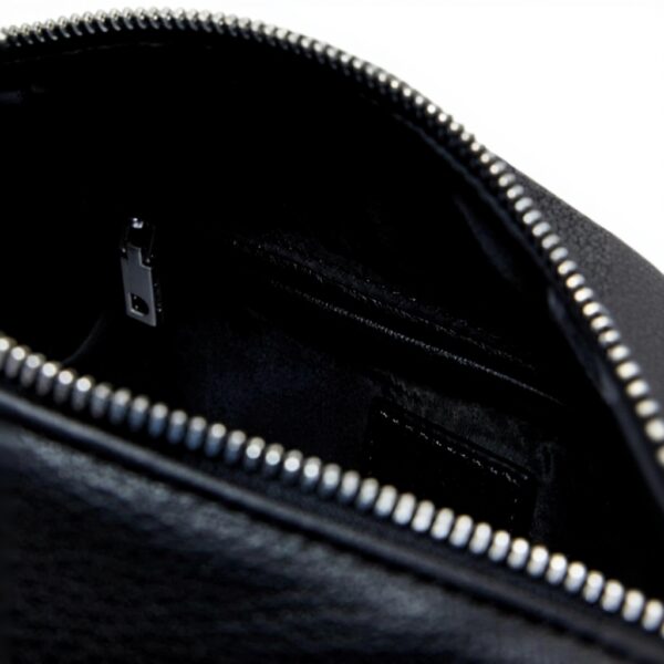 Sac bandoulière Desigual Habana Seshat noir matériau naturel