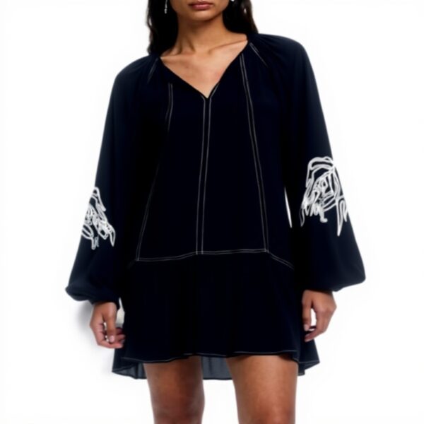 Desigual sac bandoulière Zarauz Manhattan Pespuntes noir