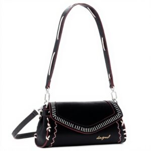Desigual sac bandoulière Zarauz Manhattan Pespuntes noir