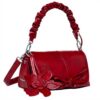 Desigual sac bandoulière rouge nœud décoratif femme