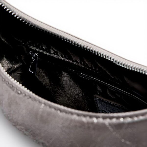 Desigual sac épaule Montville Logo argenté violet femme