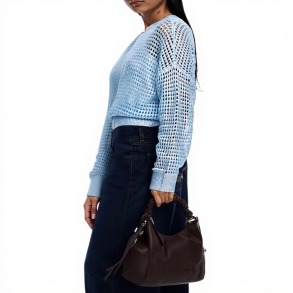 Sac bandoulière Desigual Montville Logo Chocolat femme