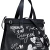 Sac à épaule Desigual Hobart Seshat Shopping Bag Noir-0