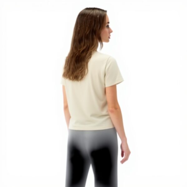 T-shirt Desigual Femme Col Rond Manches Courtes Logo 3D