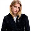 Manteau Desigual Femme Noir Regular Longueur Longue