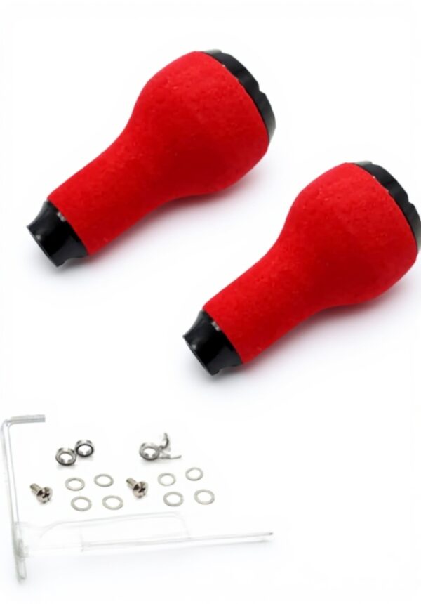 Poignées moulinet pêche Lawnoval EVA compatible Daiwa Stella