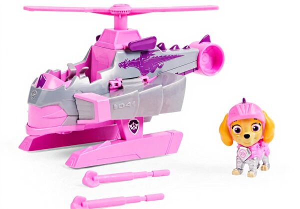 Pat Patrouille Rescue Knights Véhicule Stella Figurine