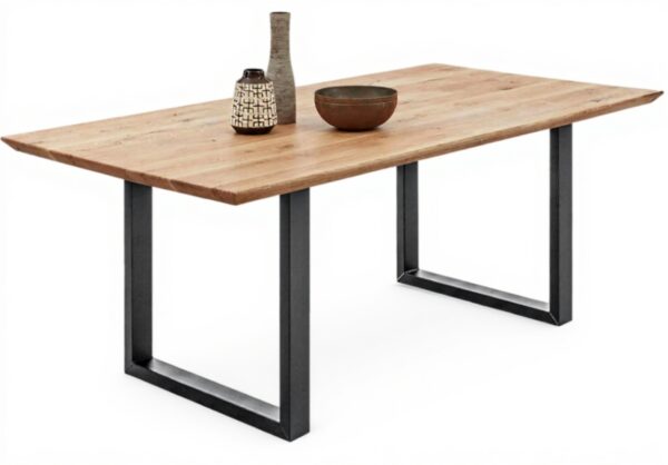 Stella Trading Bennet Table Salle à Manger Chêne Massif