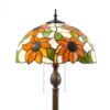Lampe Tiffany vitrail artisanal design classique éclairage-1