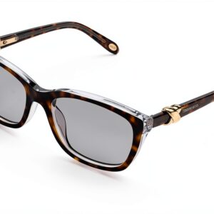 Lunettes Tiffany Femme Havana Transparent Cadre Bleu Optique-0