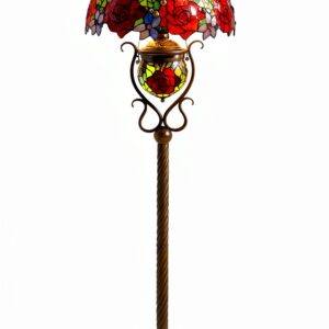 Lustre Huizhou Haodi Vitrail Intérieur 45 cm Éclairage-0